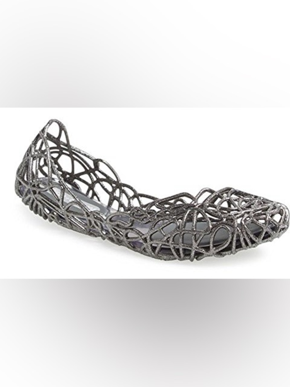 MELISSA WOMENS CAMPANA
SAPATILHA BALLET FLAT SILVER